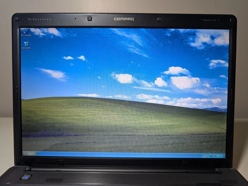 15.4" HP Compaq Presario F500 | AMD | 4GB RAM | 128GB SSD | NVIDIA | Win XP SP3 - Image 3 of 4