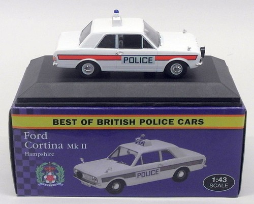 Atlas Editions 1/43 - Ford Sapphire GLX, Police Hampshire, Modèle Diecast, édition 4 650 124