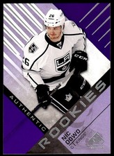 2016-17 SP GAME USED PURPLE ROOKIE Nic Dowd Los Angeles Kings #177