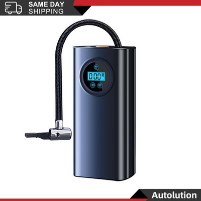 1pc Wireless Digital Display Car Air Compressor for 12V Vehicles
