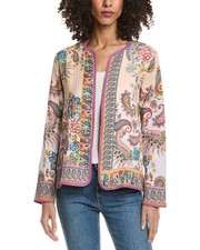 Johnny Was Joanna Reversible Jacket Women's M