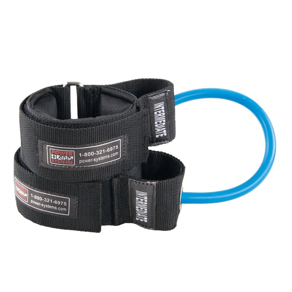 Power Systems Power Stepper Ankle Cuffs Resistance Bands Speed Strength Gym