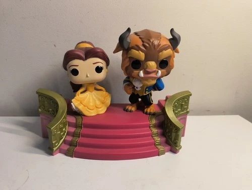 Funko Pop Moment Disney Beauty And The Beast Belle & The Beast 1141 - No Box