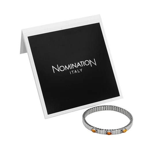 NOMINATION ITALY Made in Italy Three-stone Bracelet With 3.00ctw CZ in StSl - Image 3 of 3