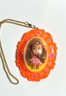 Vintage 1966 Liddle Kiddles Lucky Locket Lottie Little Doll adult