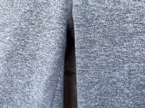 Ivivva Heathered Gray Ruched Back Leggings Sz 12 - Picture 3 of 10