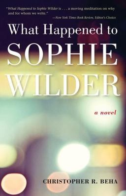 What Happened to Sophie Wilder - paperback, 9781935639312, Christopher Beha