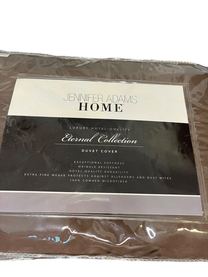 Juego de funda nórdica Eternal Collection by Jennifer Adams King marrón nuevo Foto 2 de 4
