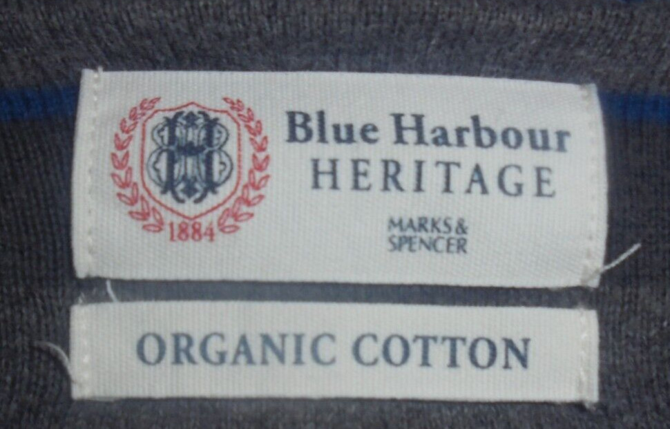 MENS MEDIUM MARKS & SENCER BLUE HARBOUR HERITAGE TEAL… Gem