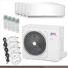 Cooper & Hunter Mini Split Ac Heat Pump Multi 4 Zone 12000 12000 18000 18000 Btu