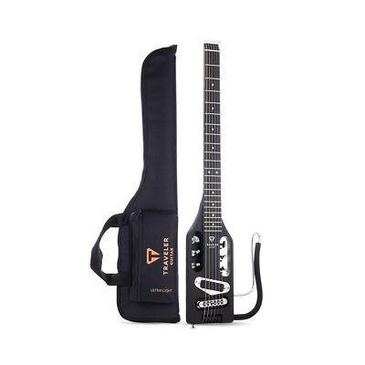 Traveler Guitar Ultra-Light Matte Black Electric Guitar Right