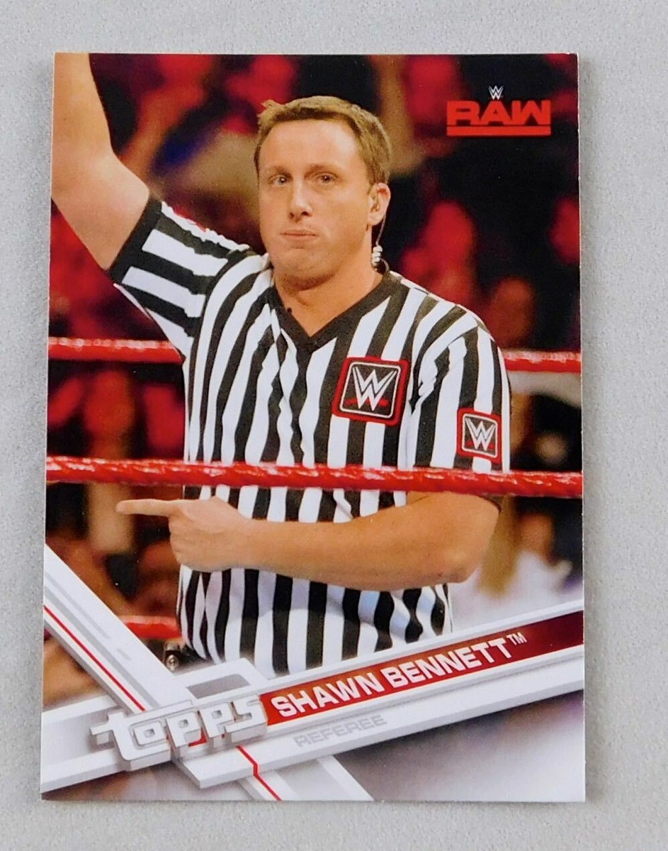 Shawn Bennett WWE Wrestling Trading Card Topps Raw Smackdown WWF