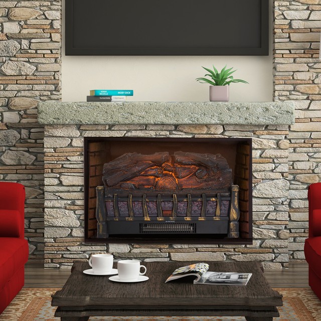 Duraflame 20 Infrared Electric Fireplace Log Set With Sound