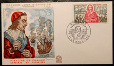Enveloppe - 1er jour - Richelieu - YT1655 - 1970