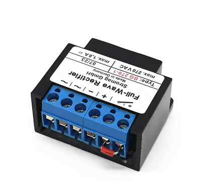 1X Type: BG 270-1 Max.270 V AC Max.1.8A brake rectifier Replace Stromag GmbH