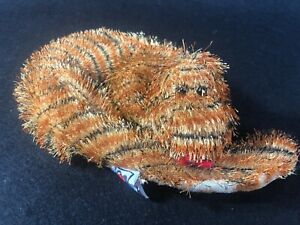 Webkinz Tiger Snake Plush Stuffed HM154 Ganz Orange Black Stripe 18