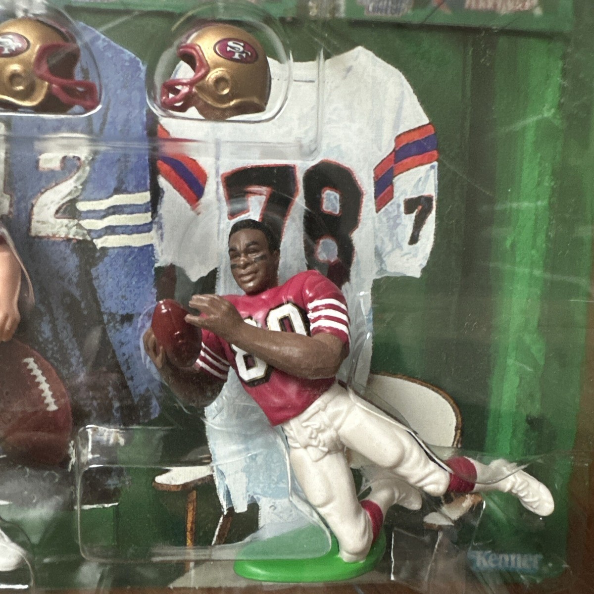 1998 Starting Lineup Steve Young/Jerry Rice San Francisco 49ers