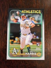 2024 Topps Update Series US199 Brett Harris, Oakland Athletics RC