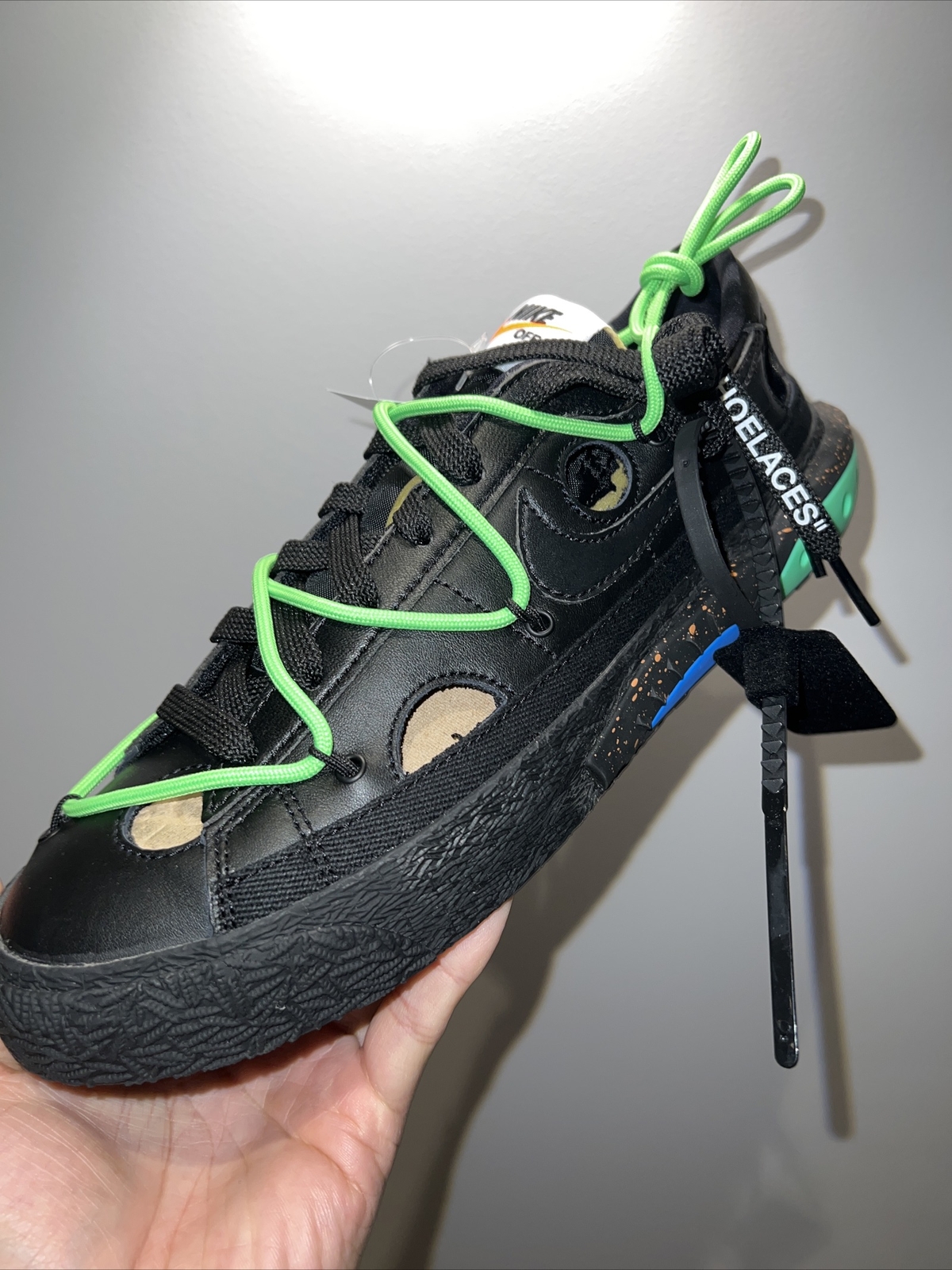 OFF WHITE X NIKE Nike Blazer Low x Off White Nero Uk6.5 US7.5 EU40.5