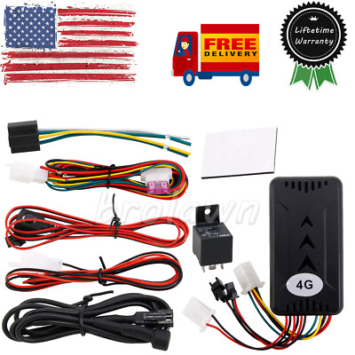 Car 4G Real Time GPS Tracker Truck Locator GSM GPRS Tracking With Microphone