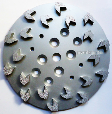 10'' Diamond Grinding Disc Plate #20/30g EDCO 20 Seg Concrete Epoxy Mastic Remove