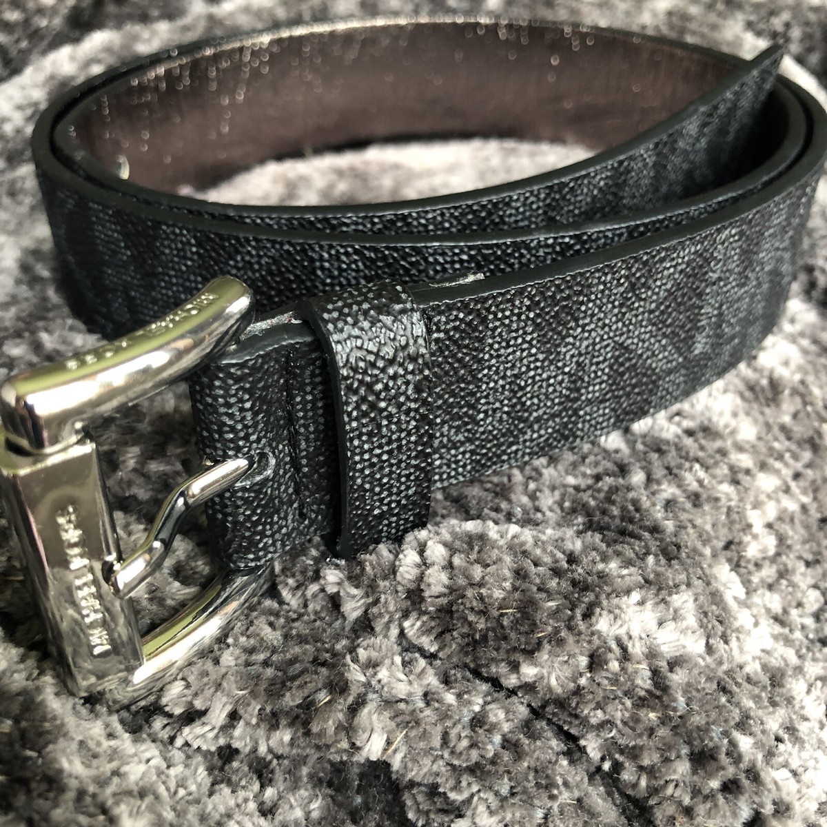 Michael Kors Black Monogram Belt Michael Kors Monogram Belt Bag - Black Waist Bags, Handbags  main image 2