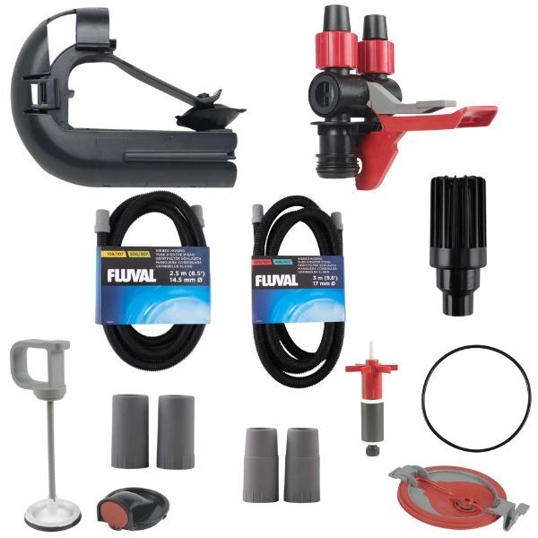 Fluval Ersatzteile Original Ersatz Filter Laufräder Schlauch 107 207 307 407