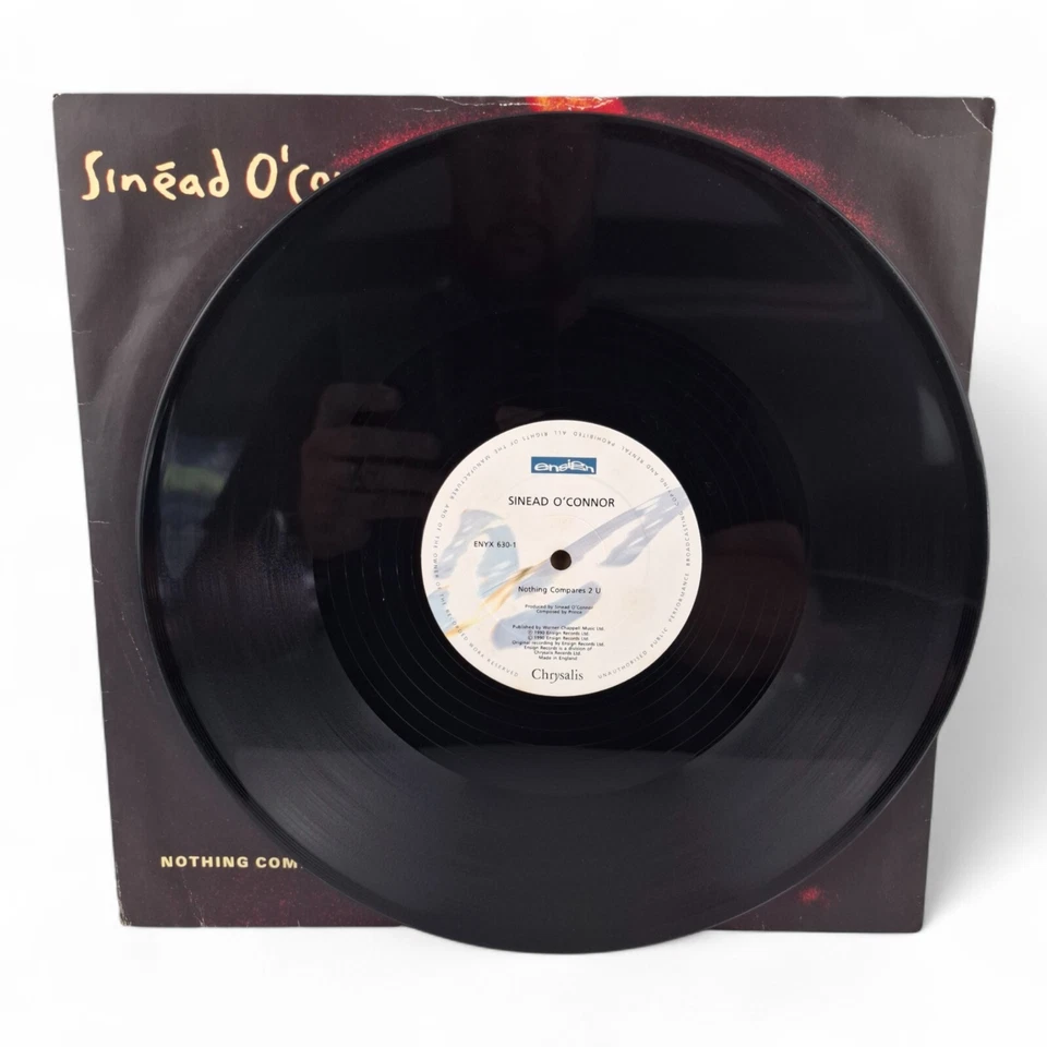 Sinéad O'Connor Nothing Compares 2 U 1990 UK Ensign 12" 45rpm Vinyl VG+ - image 3 of 4
