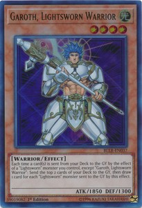 Garoth, Lightsworn Warrior - BLLR-EN037 - Ultra Rare 1st Edition x3 - Near Mint
