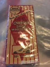 Original Carbona Shoe Whitener - 1940-1950's