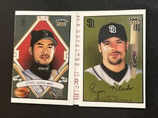 2003 Topps 205 ICHIRO SUZUKI / RYAN KLESKO Triple Folder Polar Bear #TF43