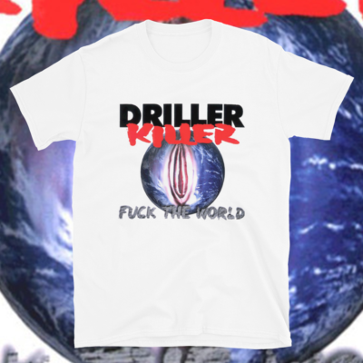 鬼フェード 90s 〜 USA生地 DRILLERKILLER バンドTシャツ Driller Killer F*ck The World T-Shirt punk hardcore d-beat swedish