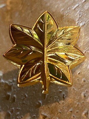 Korean War Era 10K Gold Fill US Marine Corp Major Navy Lt Commander Pin ...