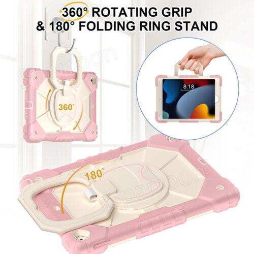 Shockproof Heavy Duty Hard Case for iPad 5/6/7/8/9/10th Gen Air 4 5 Pro 11 2024 - Picture 102 of 126