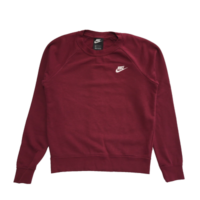 women's burgundy nike sweatshirt