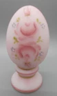 Fenton HP Rosaline Egg on Stand-Everson Limited Edition Paperweight #513/2500
