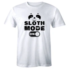 Sloth Mode On Funny Joke Men's T-Shirt Chill Relax Cool Gift Shirt