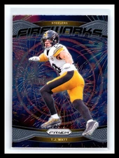 💥 TJ Watt 2024 Prizm Fireworks Insert # 15