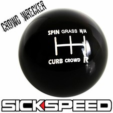 Crowd Wrecker Knob For 5 Speed Short Throw Shifter Lever Selector 12x1.75 Crowd Wrecker Knob For 5 Speed Short Throw Shifter Lever Selector 12x1.75