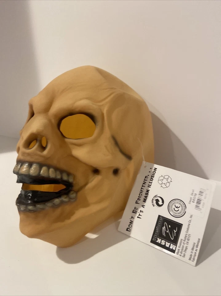 Skull Overhead Mask Skeleton Bones  Halloween Child Mask Accessory - Image 3 of 3