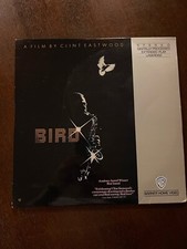 BIRD 2-Laserdisc LD VERY GOOD CONDITION GREAT FILM CLINT EASTWOOD DIRECTS 