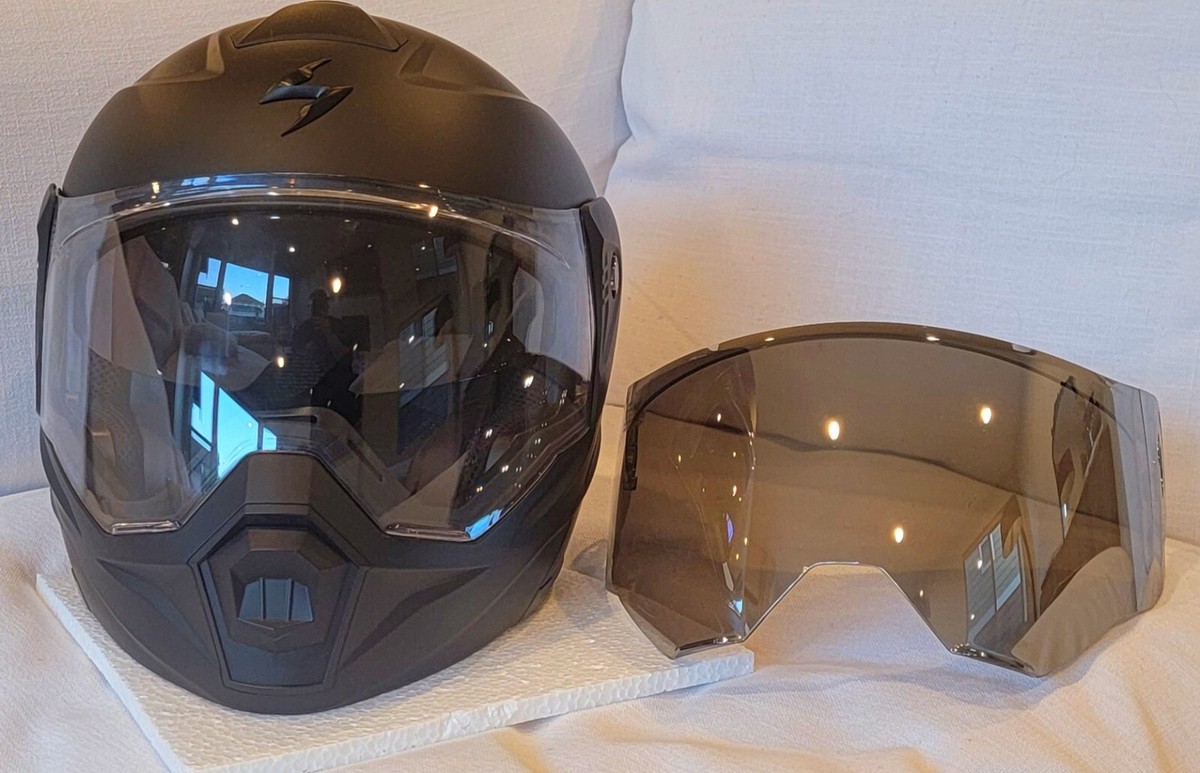 Scorpion EXO-AT950 Helmet Flip Up Modular Dual Sport Adventure ADV DOT XL | eBay Scorpion EXO-AT950 Helmet Flip Up Modular Dual Sport Adventure ADV DOT XL | eBay