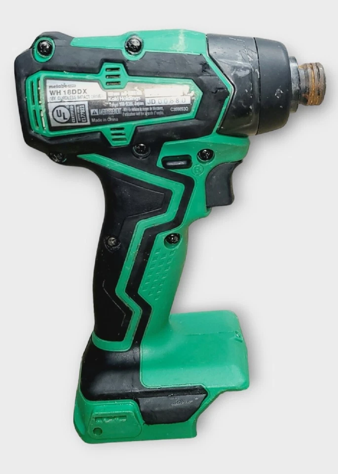 Taladro de impacto hexagonal Metabo Wh18ddx 18V HPT sin escobillas 1/4" solo herramienta. Foto 4 de 4