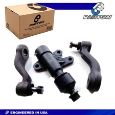 PartsW Chevy GMC 3Pc Pitman Idler Arm Bracket Kit Silverado Sierra 1993-1999