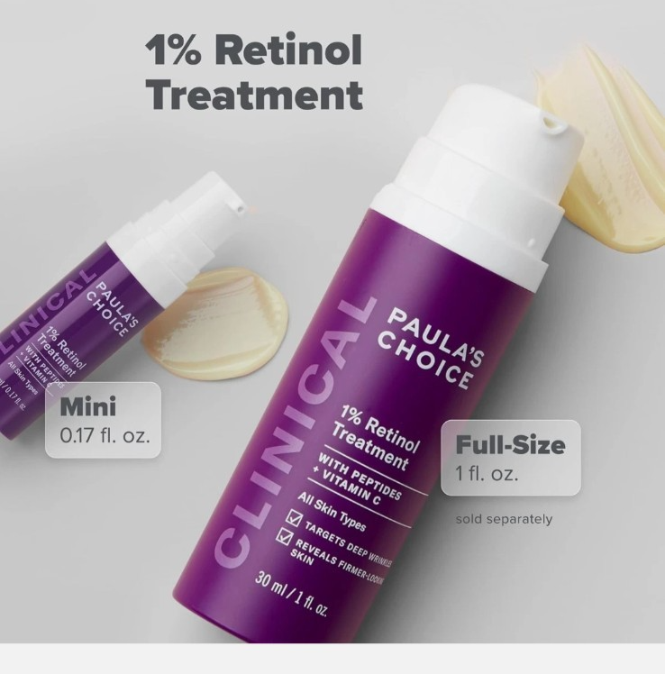 Paula's Choice 1% Retinol Treatment 1 oz/30ml New Sealed All Skin