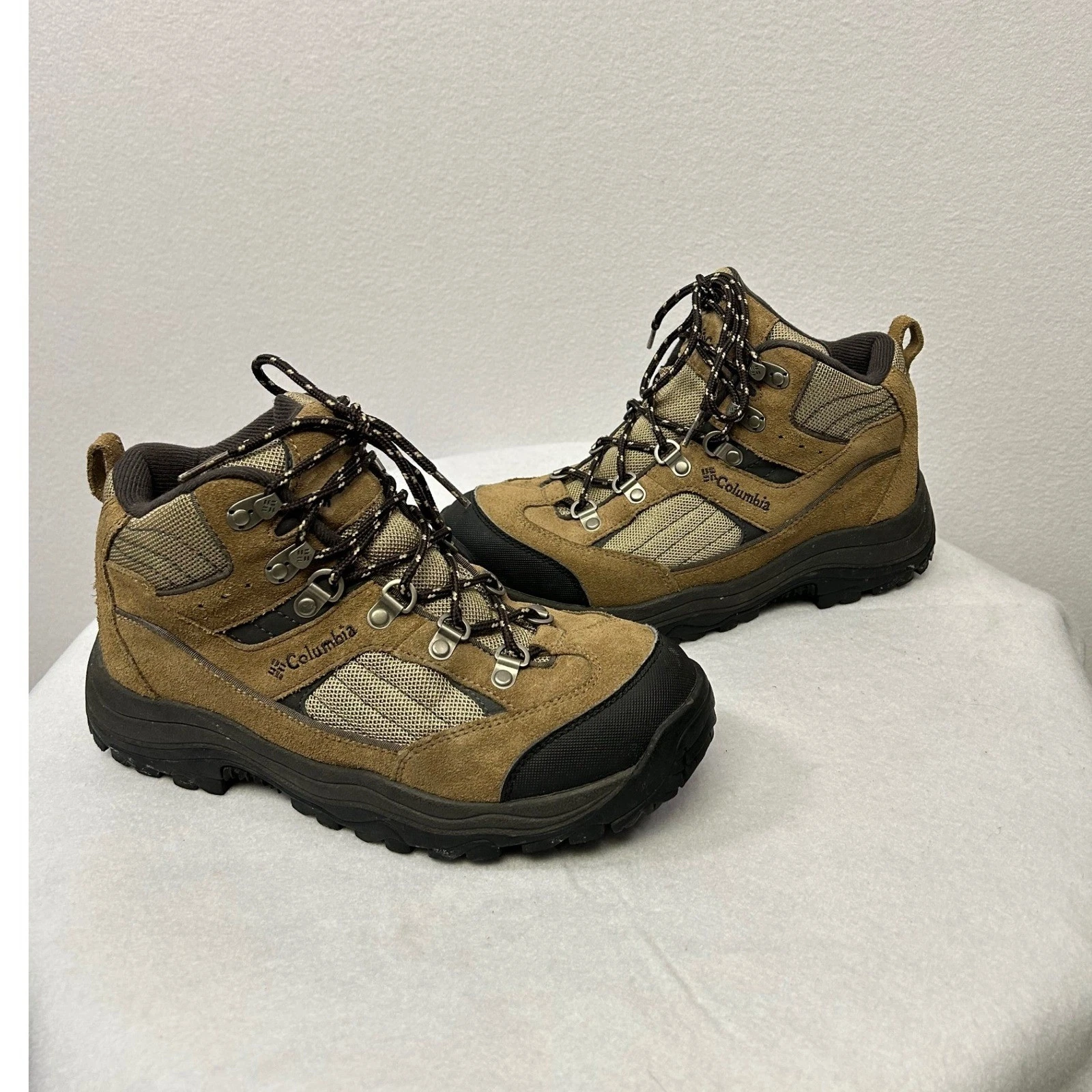 Gorpcore Hiking Columbia Mens 8 Brown Razorridge Mid II Boots BM3155-250 Suede