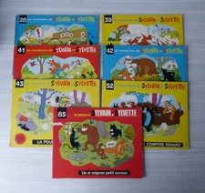 #BD# Fleurette 70's - Lot de 7 albums de Les aventures de Sylvain et Sylvette