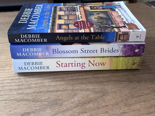 Debbie Macomber, Lot Of 3 x Books, Blossom Street Brides, Starting Now (PB) GM5A - Picture 5 of 10