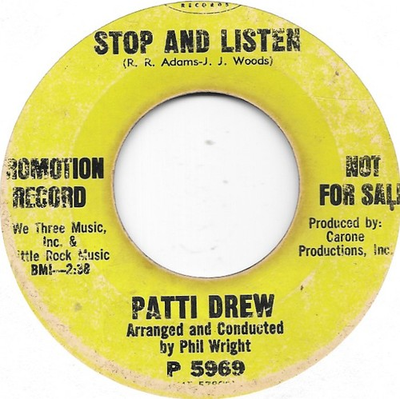 #ad PATTI DREW Stop And Listen on Capitol northern soul PROMO 45 HEAR $30.00