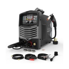 MIG Welder, 180A 110V/220V Gas MIG/Gasless MIG/Lift TIG/Stick 4 in 1 MIG Weld...